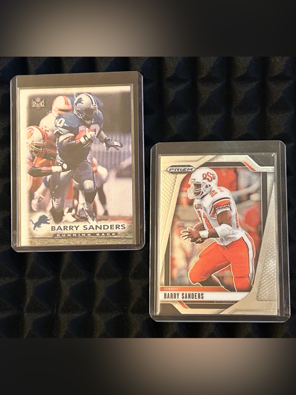Barry Sander 1996 Score Football- 2025 Prizm Draft Football